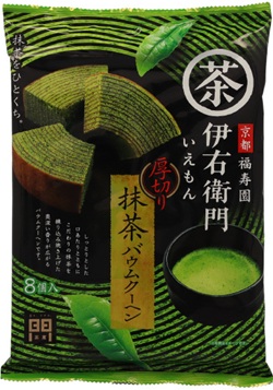 モントワール 伊右衛門厚切り抹茶バウムクーヘン