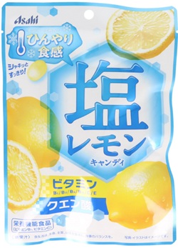 アサヒグループ食品　塩レモンキャンディ