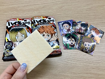 ウエハース実食