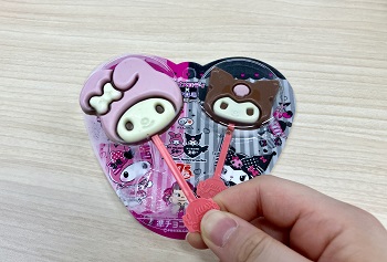 不二家　マイメロディ×クロミチョコレートを実食