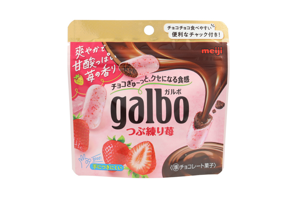 ガルボつぶ練り苺パウチ