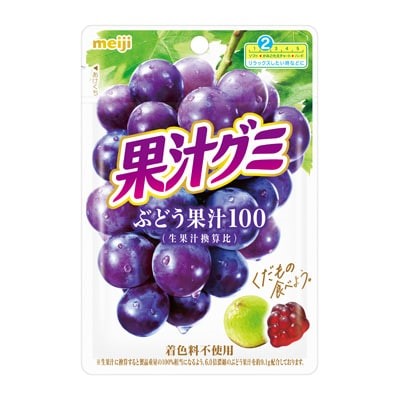 果汁グミぶどう