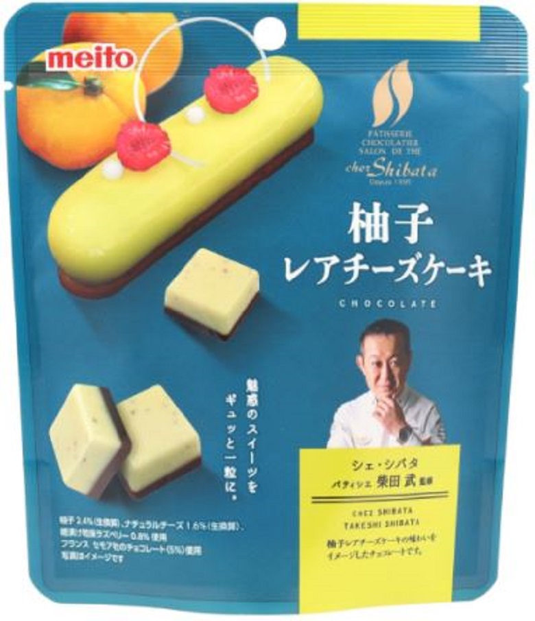 名糖産業　シェ・シバタ　柚子レアチーズケーキ