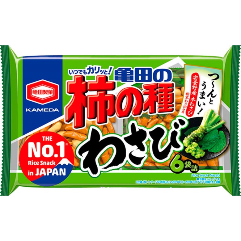 亀田製菓柿の種わさび味