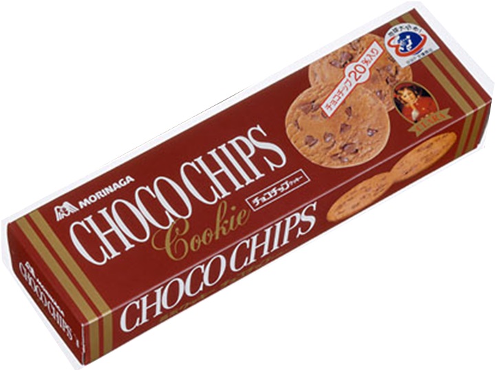 チョコチップクッキー発売当初パッケージ