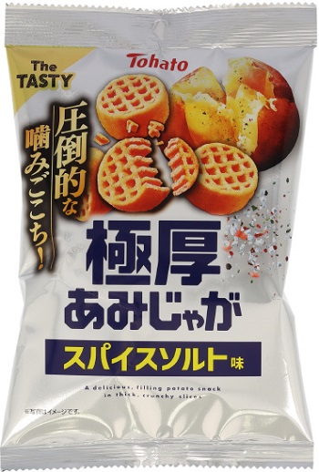 東ハト　極厚あみじゃが スパイスソルト味