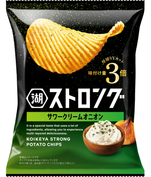 湖池屋ストロングサワークリームオニオン