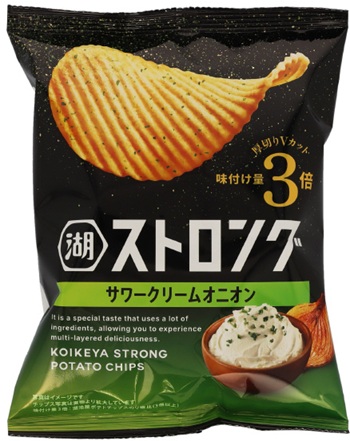 湖池屋　湖池屋ストロングサワークリームオニオン
