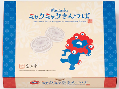 ミャクミャクきんつば箱