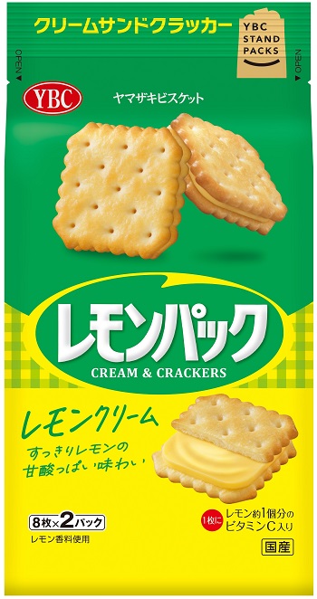 ヤマザキビスケット　レモンパック　レモンクリーム