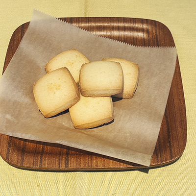 「こだわりのバタークッキー」②
