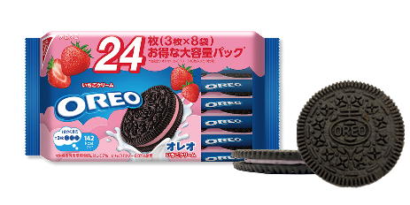 オレオ ファミリーパック いちごクリーム