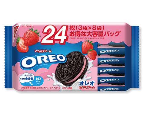 オレオ ファミリーパック いちごクリーム