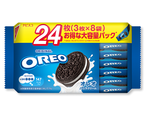 オレオ ファミリーパック バニラクリーム